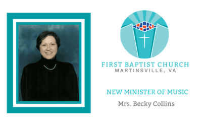 Our New Minister of Music – Becky Collins