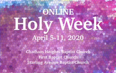 Online Holy Week 2020