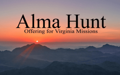 Alma Hunt Virginia Missions Offering 2021