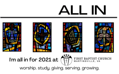 2021 Ministry Plan at First Baptist