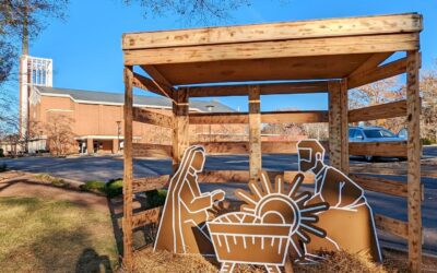 New Nativity Scene at FBC!