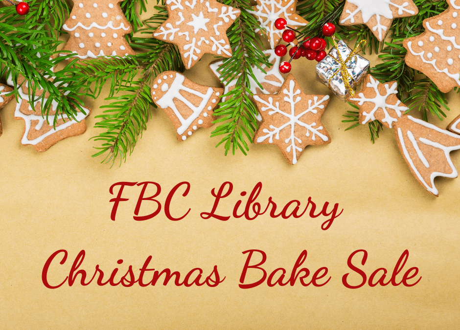 Library Bake Sale 2023